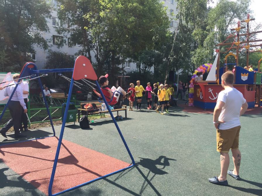 Детская площадка в Люберцах
